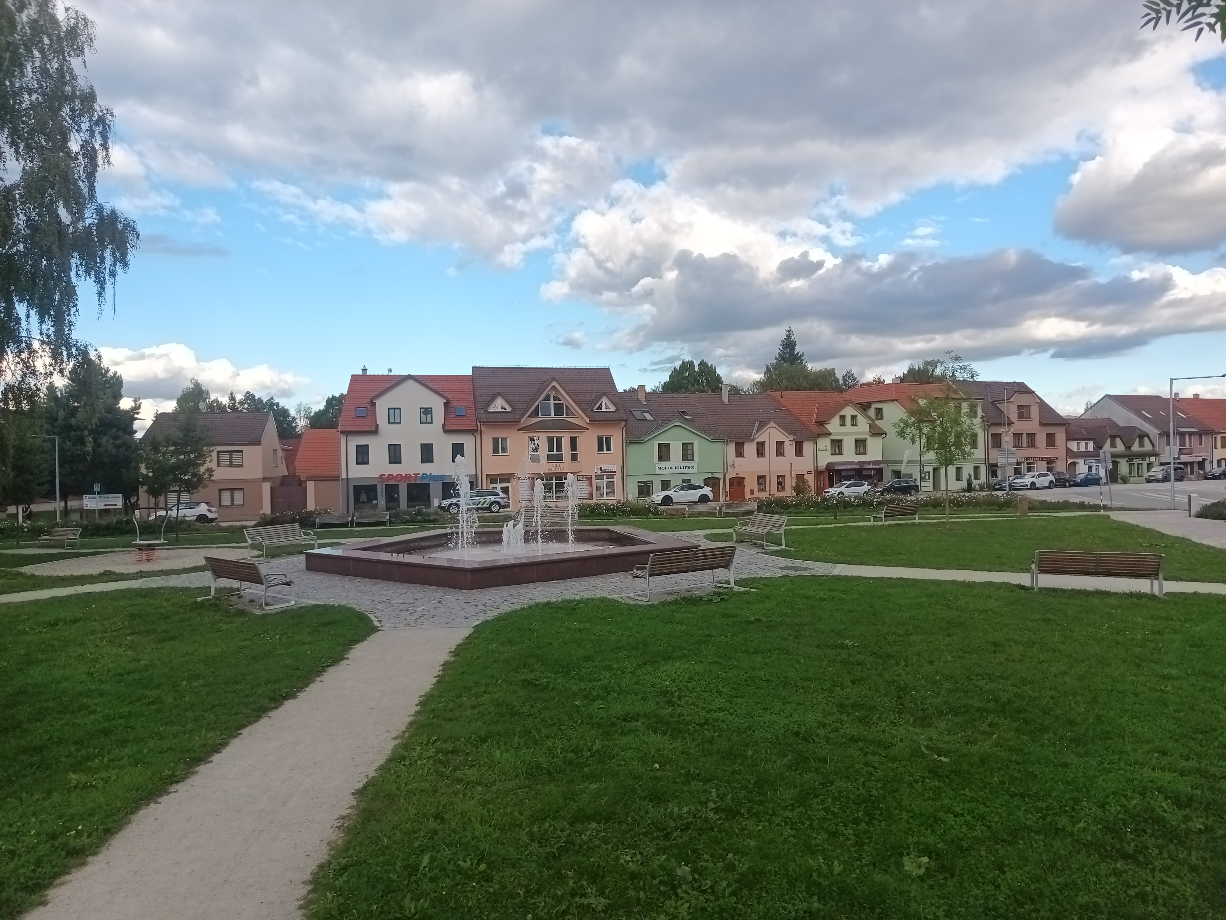 Veřejné prostranství Třeboň- Na rybníčku